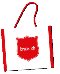 brockich shop bag secondhand tasche Sticker