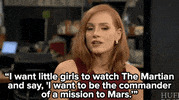jessica chastain women GIF