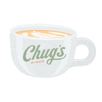 arietehospitality coffee cafe latte chugs Sticker