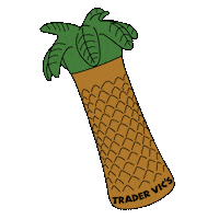 TraderVics tiki mai tai maitai tradervics Sticker