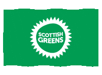 Logo Flag Sticker by Scottish Greens