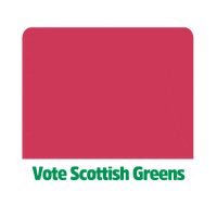 Holyrood Vote Green Sticker by Scottish Greens