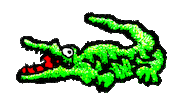 waki_illustration animal crocodile 動物 ワニ Sticker