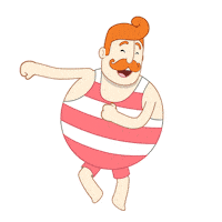 Happy Dance Sticker by Mundo Bita