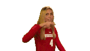 Wisconsin Volleyball Dance Sticker by Wisconsin Badgers