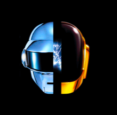 daft punk art GIF by G1ft3d