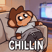 Couch Potato Chill GIF by Chimpers