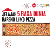 Phd Limo Pizza Sticker by PizzaHutID