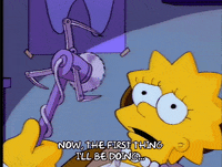 Scared Season 4 GIF by The Simpsons