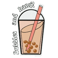 Bubble Tea Food Sticker