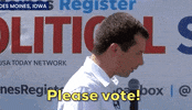 Please Vote Pete Buttigieg GIF