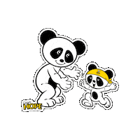 Panda Familia Sticker by CasaHope