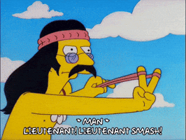 Aiming Episode 14 GIF by The Simpsons