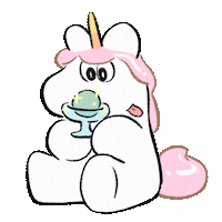 Unicorn Icecream Sticker