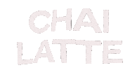 Chai Latte Sticker