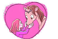 Horse Love Sticker by SparksNBlings