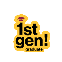 First Generation Graduation Sticker by Arizona State University