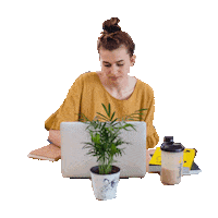 Vegan Working Sticker by SimplyMix