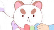 bee and puppycat wedding GIF