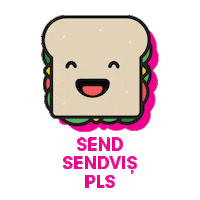 telekomromania food restaurant sandwich good food Sticker