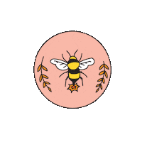 Vegan Bee Sticker