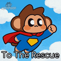 Flying On My Way GIF by Chimpers