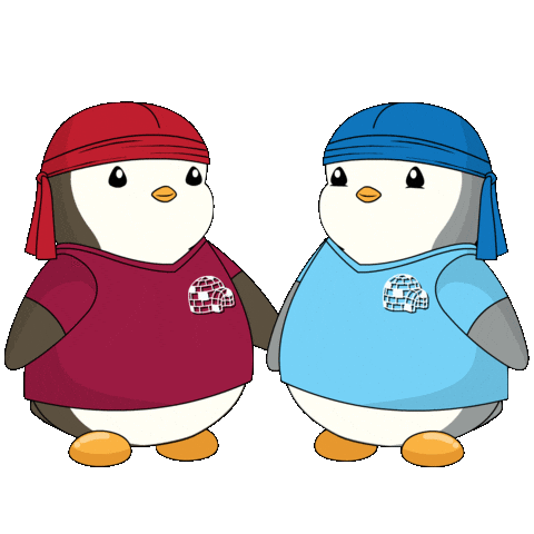 Lets Go Ok Sticker by Pudgy Penguins