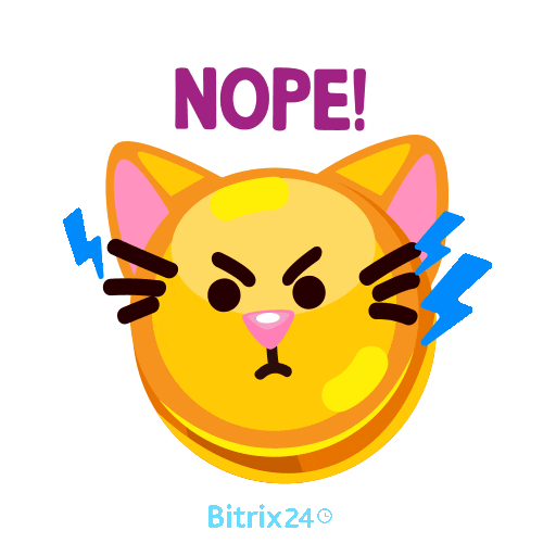 Cats No Sticker by Bitrix24