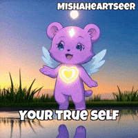 Peace Glow GIF by MishaHeartseer