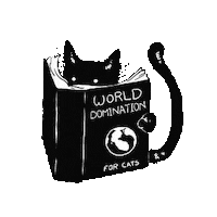 read world domination STICKER by imoji