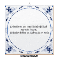 Water Humor Sticker by Tegelspreuken.nl