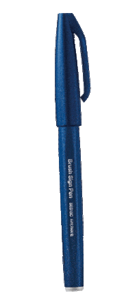 Brush Pen Sticker by Pentel Nederland