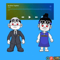 Glow Good Vibes GIF by Zhot