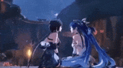 Yuri Kiss GIF