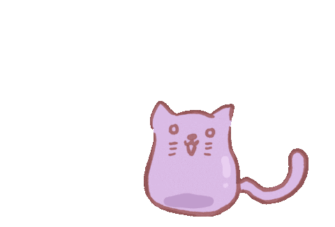 Confused Cat Sticker by polu