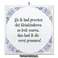Trots Warmte Sticker by Tegelspreuken.nl