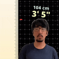 3' 5"