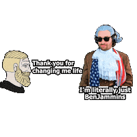 Founding Father Sticker