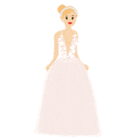 Wedding Dress Sticker by David's Bridal