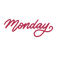Monday Weekday Sticker