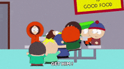 eric cartman fighting GIF by South Park 