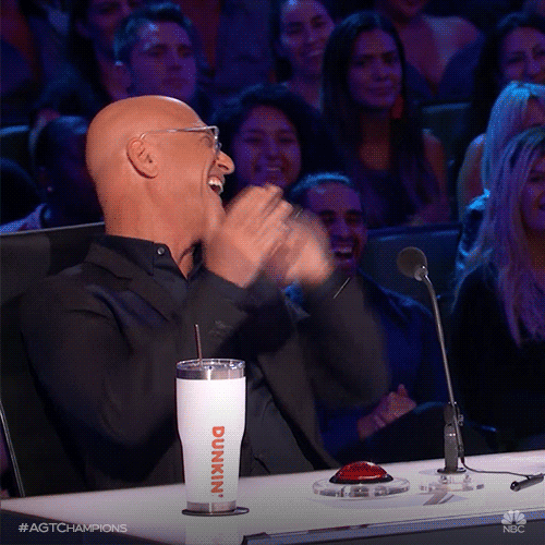 amused howie mandel GIF by America's Got Talent