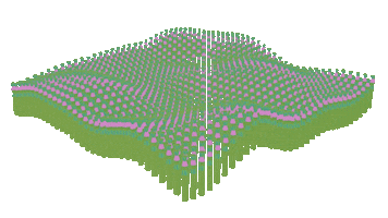 3D Waves Sticker by Nico Daunt