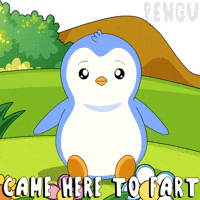 Penguin Farting GIF by Pudgy Penguins