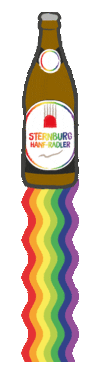 Rainbow Beer Sticker by Sternburg