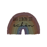 Be Positive Rainbow Sticker by hej unique