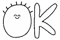 오케이 Ok Sticker