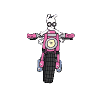 Chippy The Dog Sticker by Alissandra