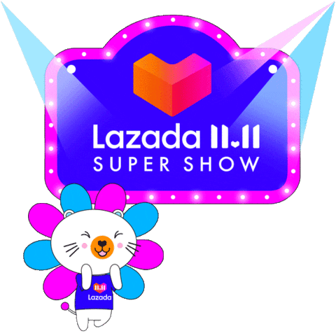 Happy Happiness Sticker by Lazada
