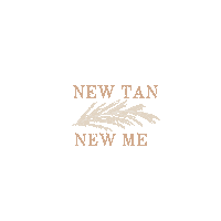 Tanning Glow Sticker by Tidelander Spray Tans